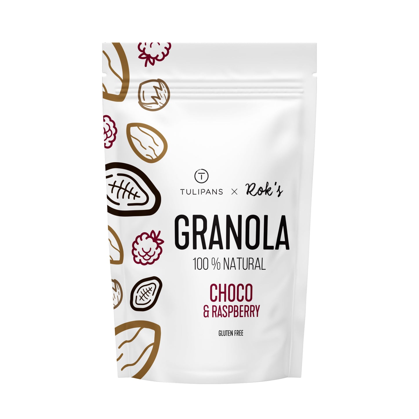 Choco & Raspberry Granola, 200 g