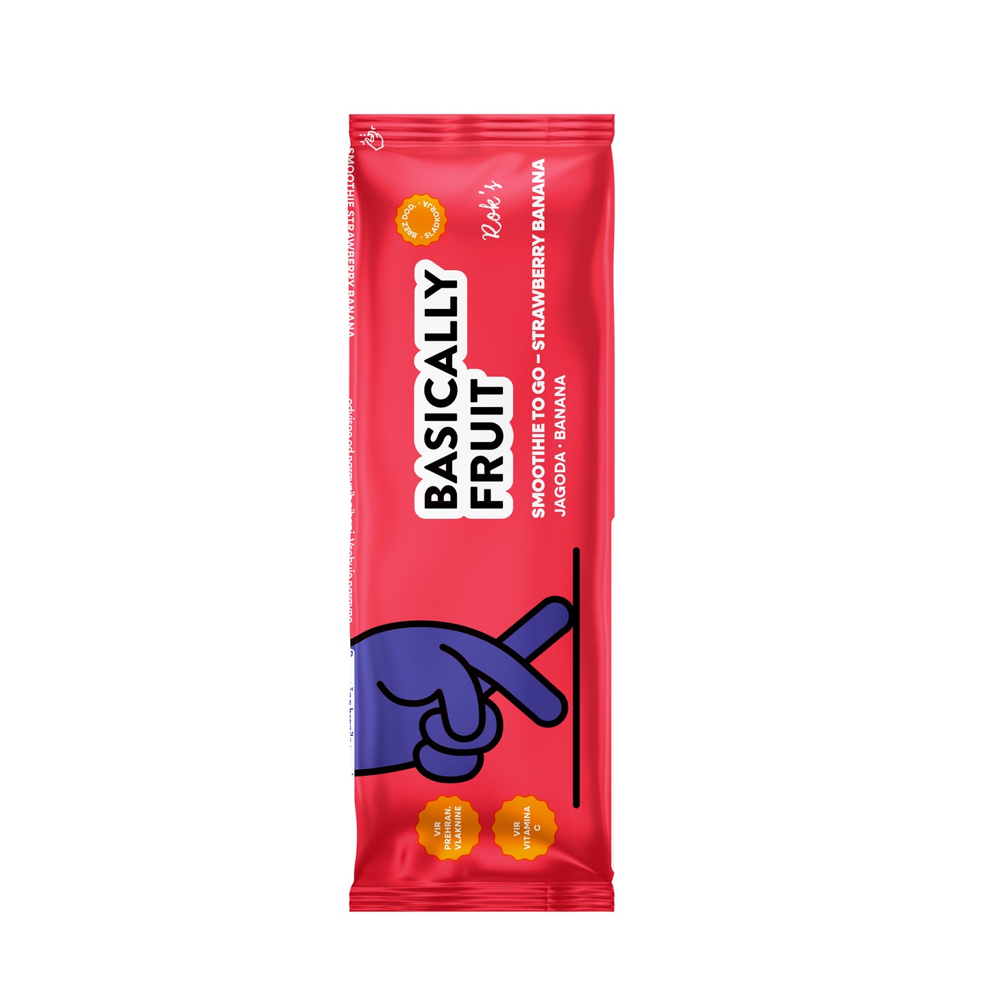 Basically Fruit Smoothie To Go – Jagoda & Banana
