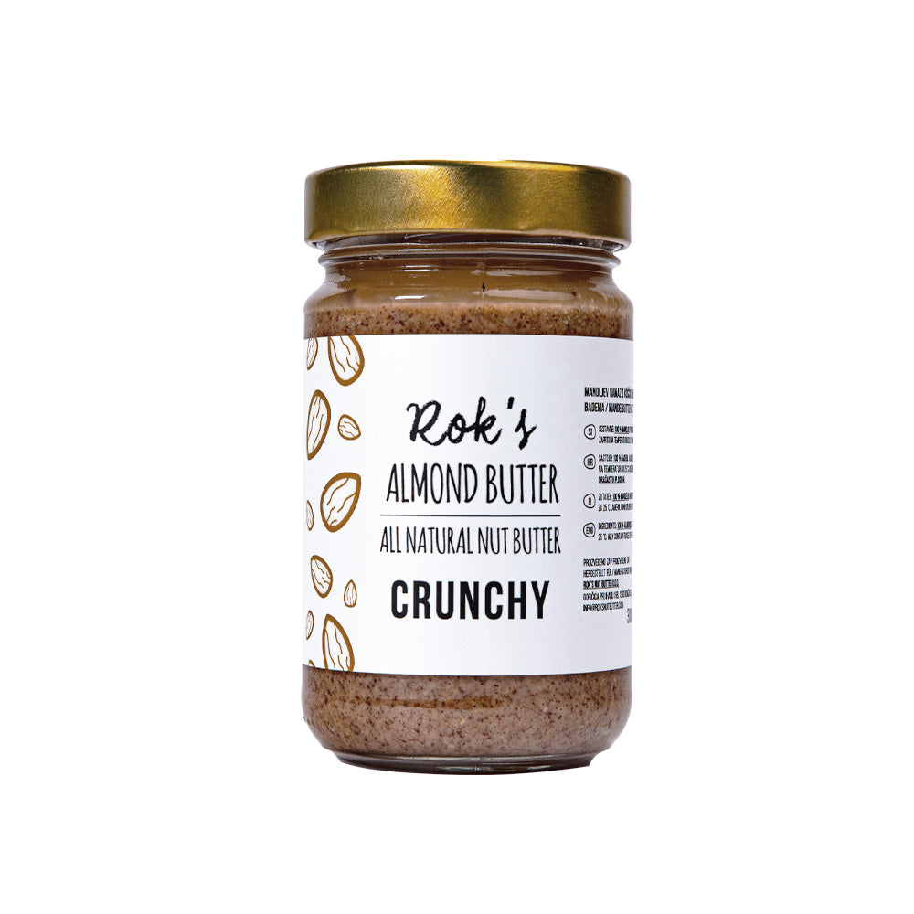 Almond butter crunchy 300g