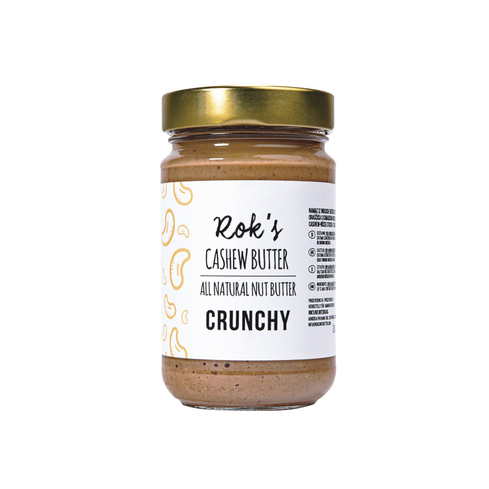 Cashew butter crunchy 300g