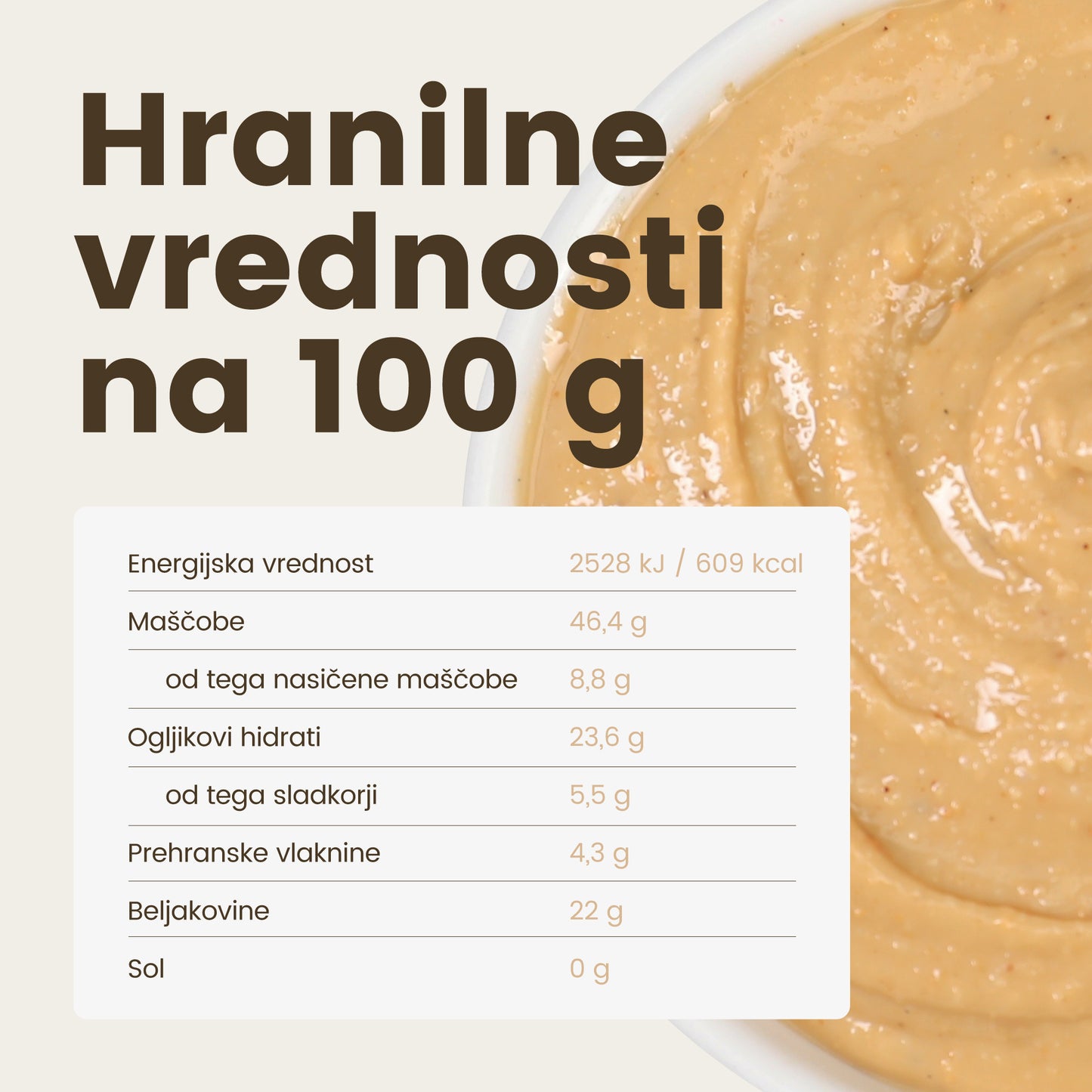 Namaz od indijskih oraščića hrskavi 300g