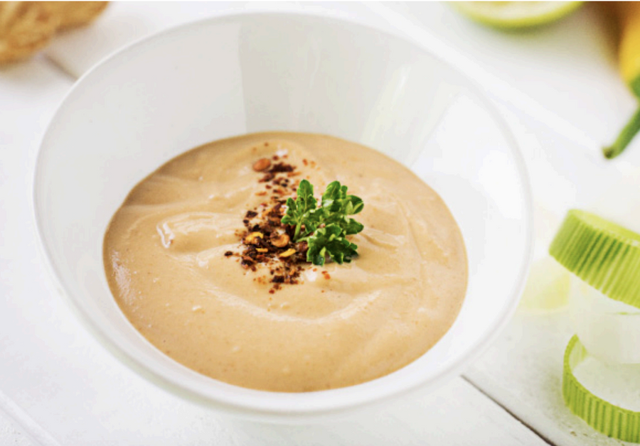 Peanut butter dirring sauce